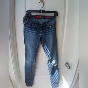Lucky Brand Women's Blue Skinny Jeans Size 0/25